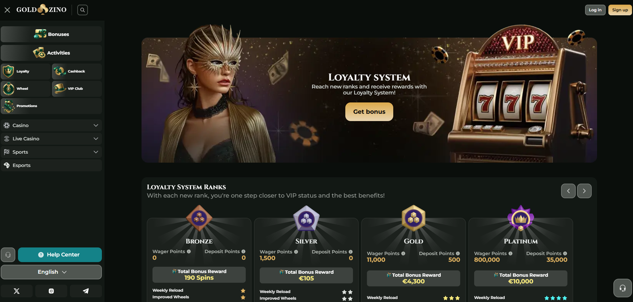 Goldzino Casino – Moderne Spielplattform 2026 Casino